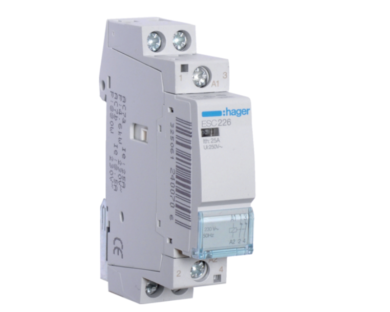 Контактор Hager 25 A 2Н3 230 В (ESC226)