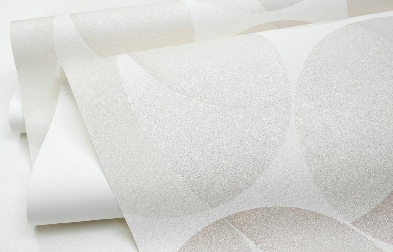 Обои флизелиновые SINTRA Sphere 512401 декор винил горячего тиснения 1,06х10,05 м Бежевый