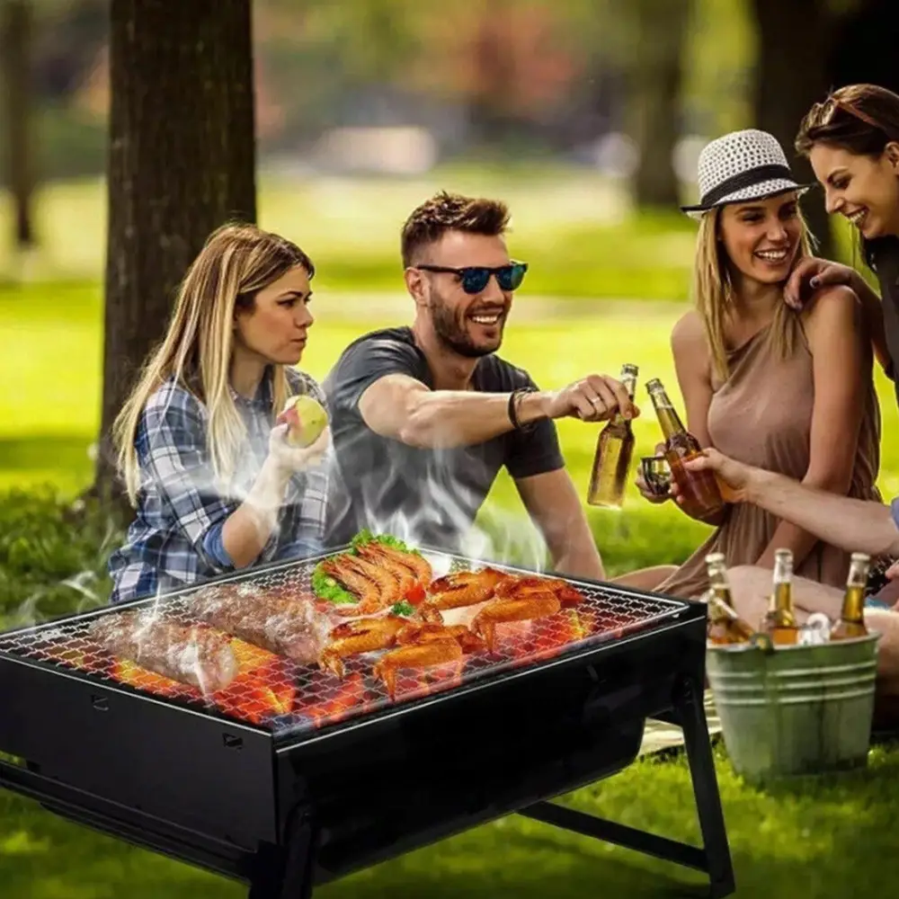 Мангал складаний барбекю 35х27х20 см (25343434) - фото 3 Мангал складаний барбекю 35х27х20 см (25343434) - фото 3