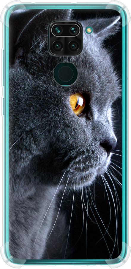 Чехол на Xiaomi Redmi Note 9 Красивый кот (3038sp-2017-42517)