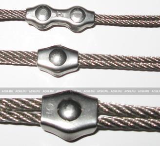 Зажим для троса DUPLEX 8 мм (2048) - фото 3 Зажим для троса DUPLEX 8 мм (2048) - фото 3