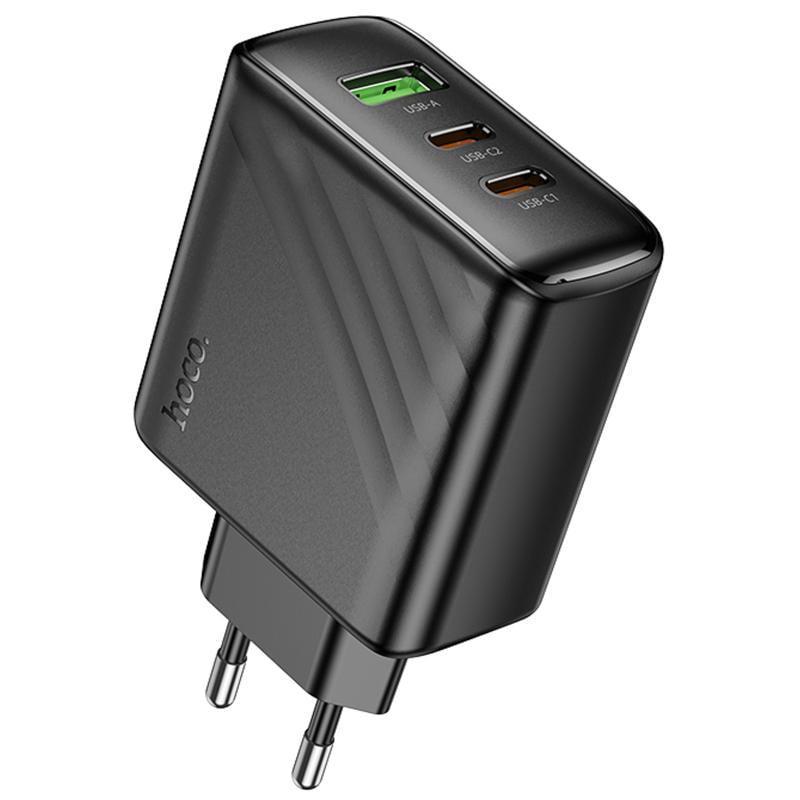 Зарядний пристрій мережевий Hoco CS26A Article PD45W 1USB-A/2C Black (00000079052_1)