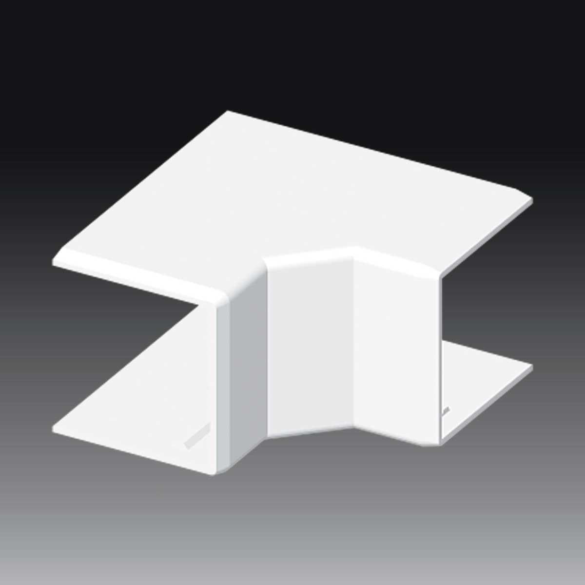 Угол внутренний KOPOS для короба LHD 40x40 мм безгалогенный Белый (8645HF_HB)