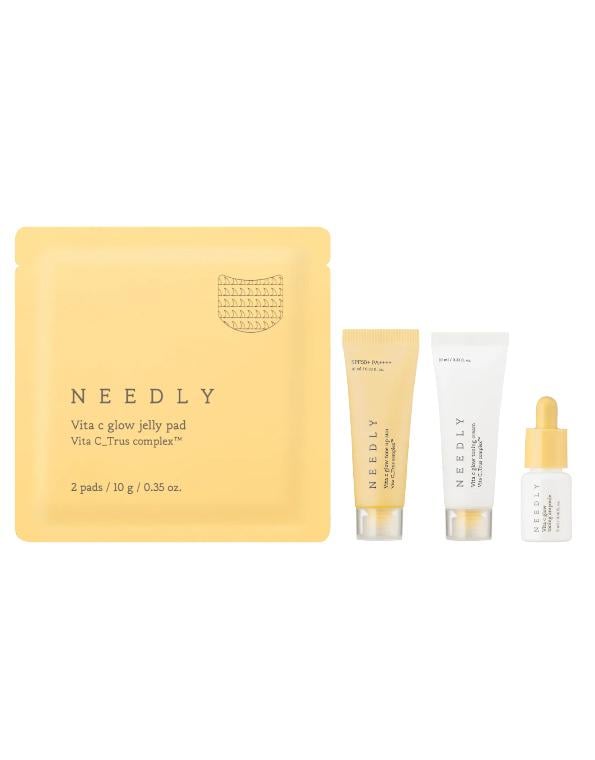 Набір мініатюр косметики з вітаміном С Needly Vita C Glow Miniature Set 4в1 4 шт.