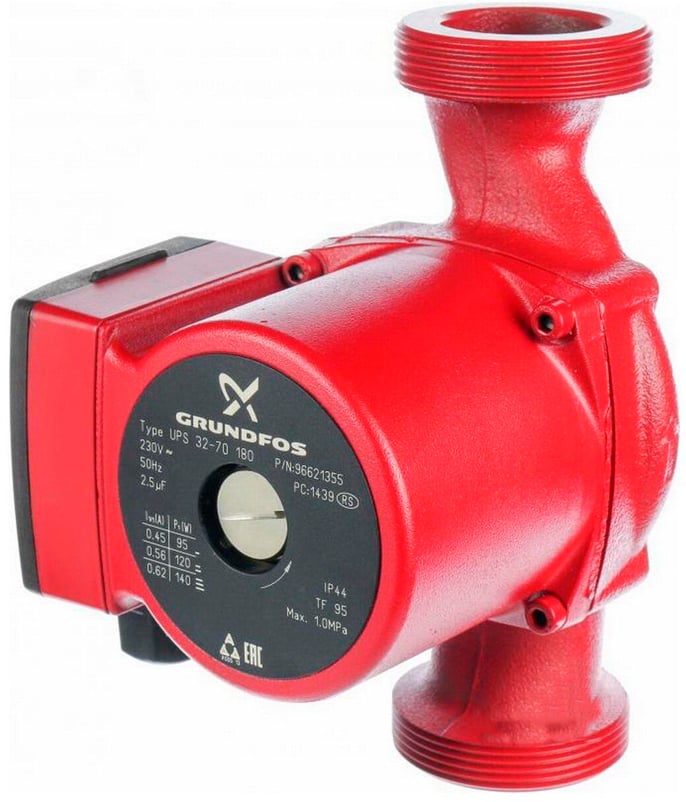 Насос циркуляційний Grundfos UPS 32-70 180 (96621355)