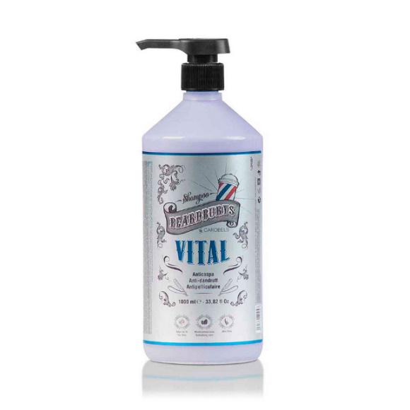 Шампунь Beardburys Vital Shampoo проти лупи з ефектом пілінгу 1000 мл