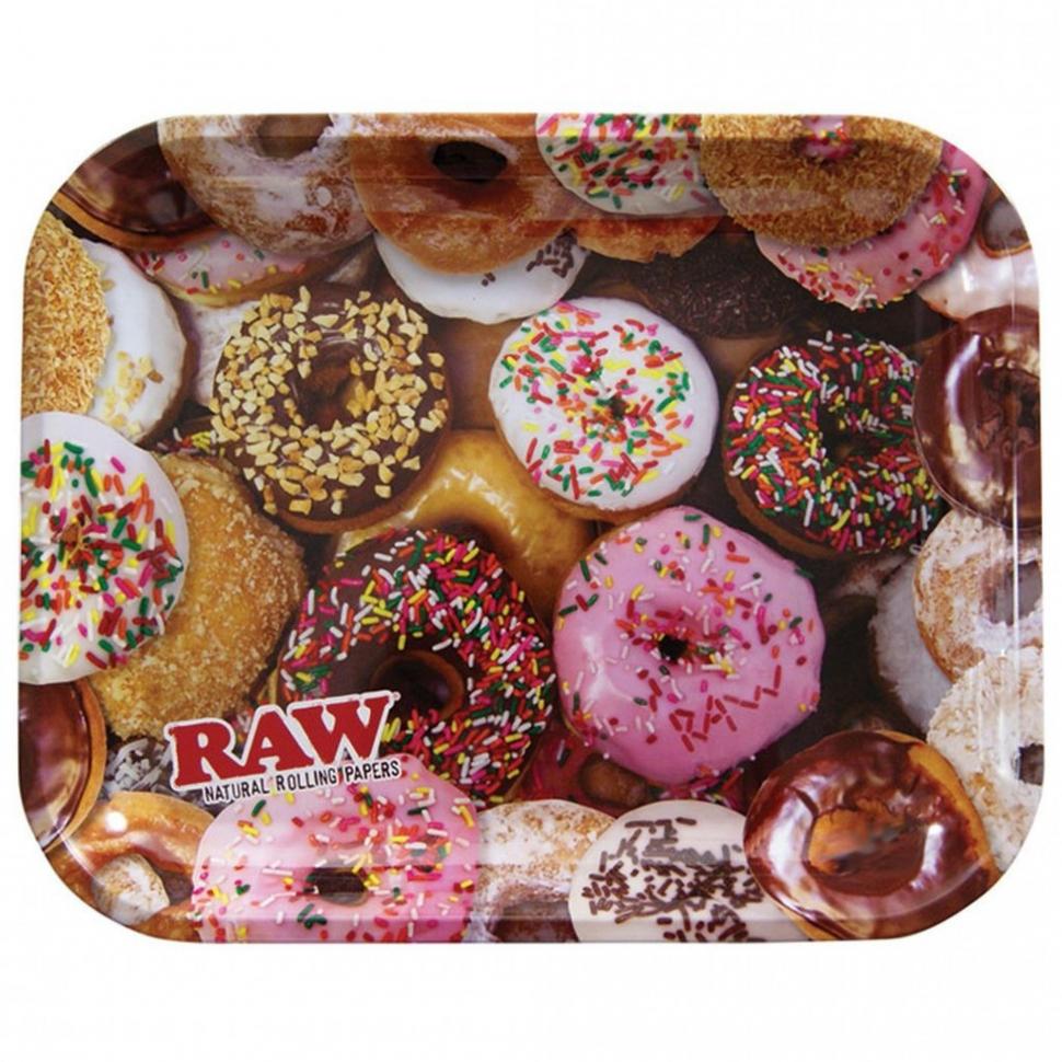 Таця RAW Metal Rolling Tray Donut