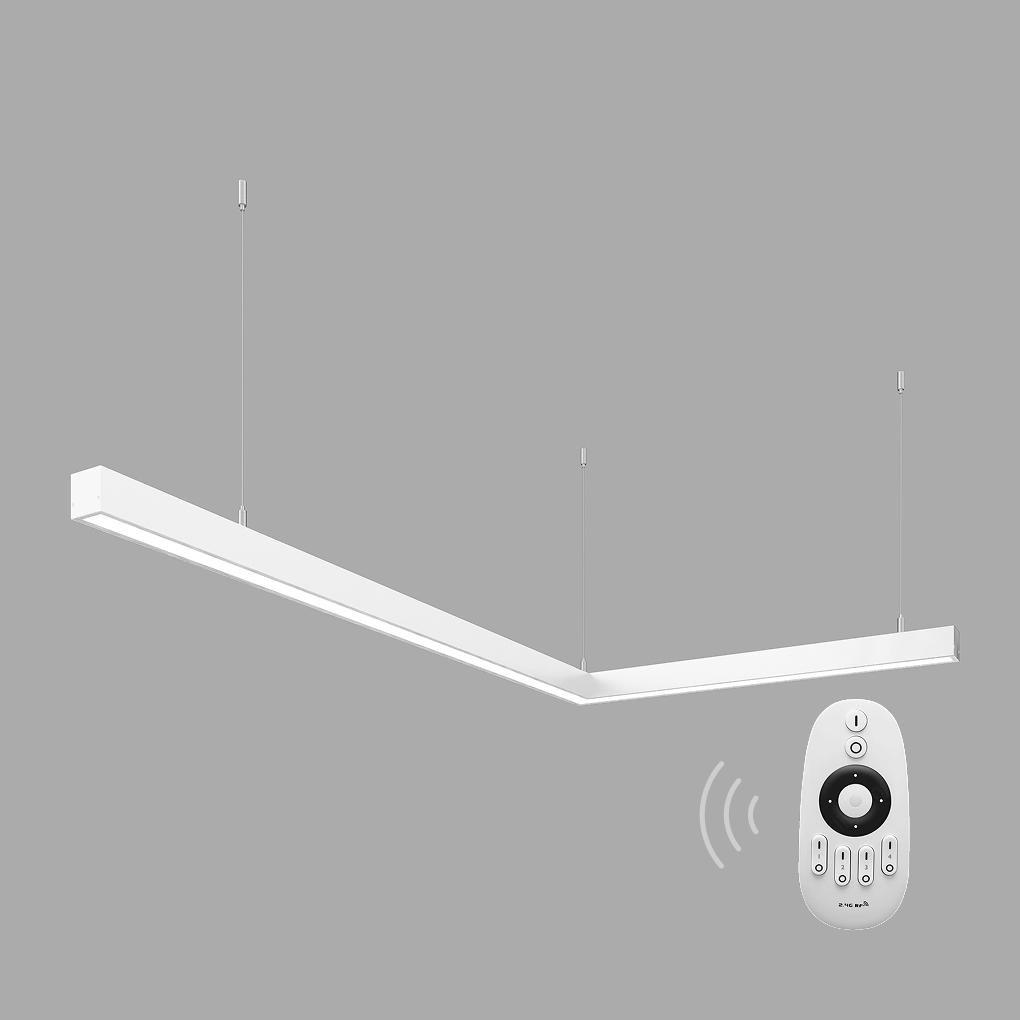 Світильник світлодіодний керований X-LED 80 Вт L-подібний 1000x620x43 мм Білий (LSNL-80dw) - фото 2 Світильник світлодіодний керований X-LED 80 Вт L-подібний 1000x620x43 мм Білий (LSNL-80dw) - фото 2