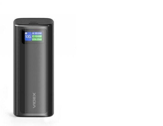 Павербанк Videx 20000 mAh 130 W/PD 100 W та Display (VPB-350)
