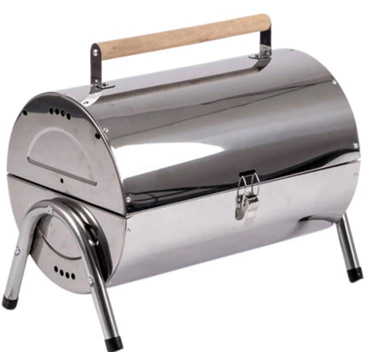 Гриль угольный Bo-Camp Barrel Silver (DAS301446)