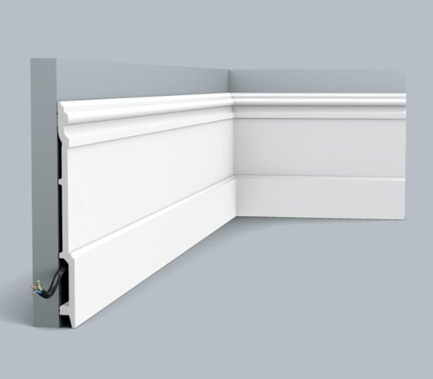 Плинтус напольный гладкий Orac Decor SX191 2000х210х21 мм (2868) Плинтус напольный гладкий Orac Decor SX191 2000х210х21 мм (2868)