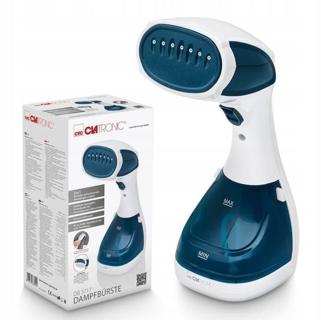 Парова щітка відпарювач для одягу CLATRONIC DB 3717 1100 Вт (28307714)