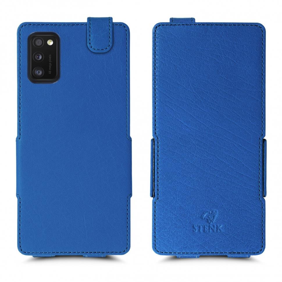 Чохол фліп Stenk Prime для Samsung Galaxy A41 Ярко-синий (65644)