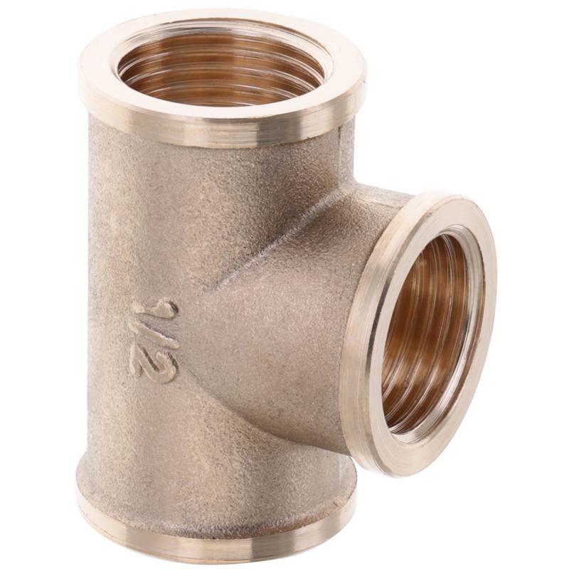 Тройник KOER KR3028 латунь внутренняя-внутренняя-внутренняя 1/2" (99267)