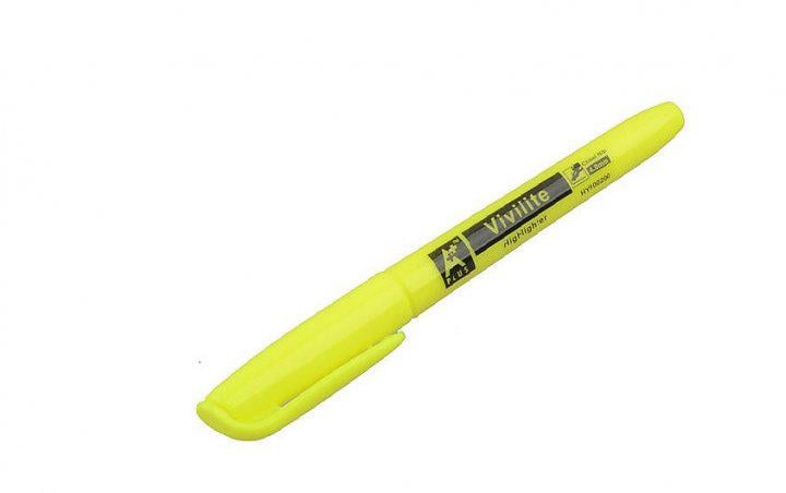 Маркер текстовыделитель APlus 4мм Желтый (HY100200)