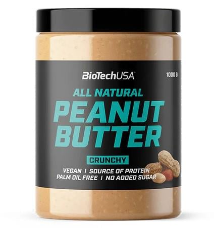 Арахисовая паста BioTech Peanut Butter Crunchy 1 кг (BTH-00163-2)