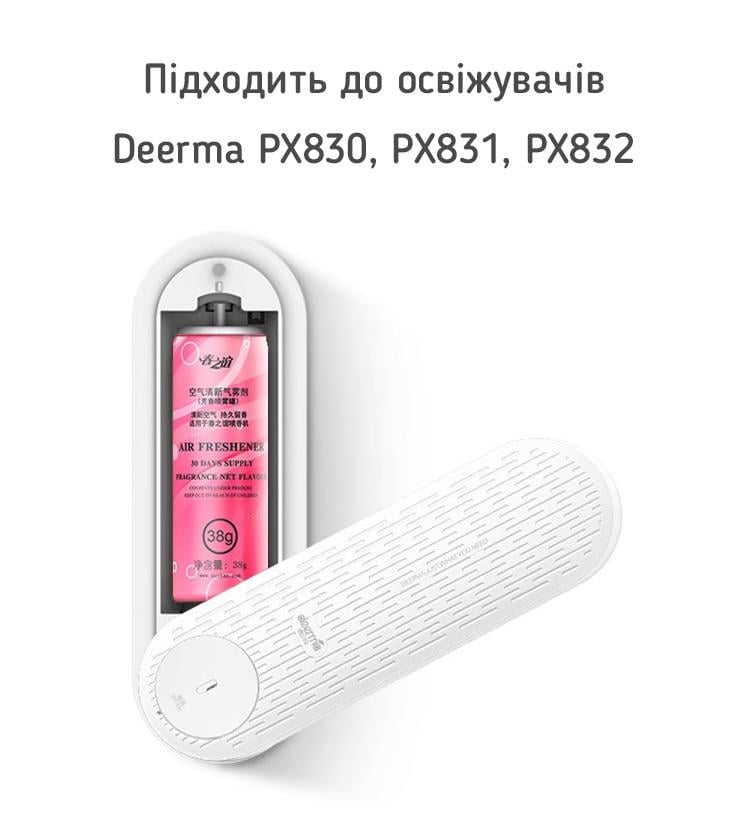 Флакони змінні для освіжувача повітря Deerma DEM-PX830/DEM-PX831/DEM-PX832 3 шт. - фото 2