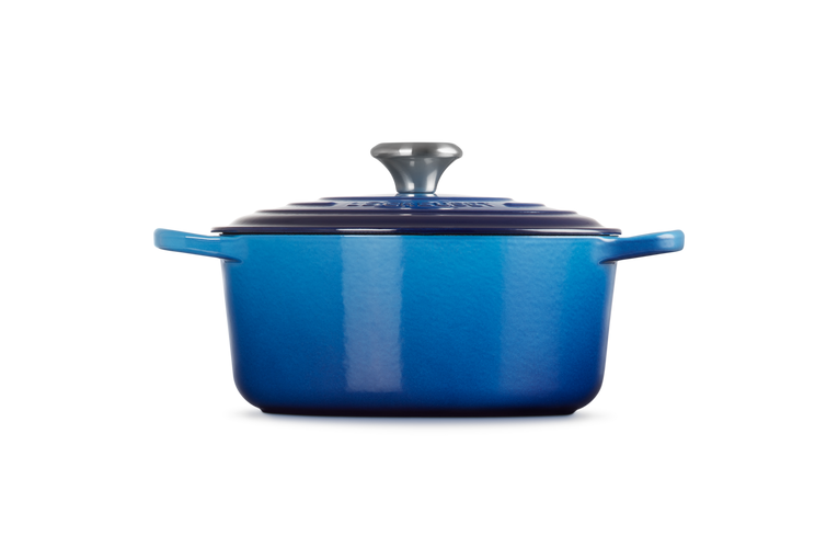 Кастрюля Le Creuset Signature с крышкой 4,2 л Синий (21177242202430) - фото 3