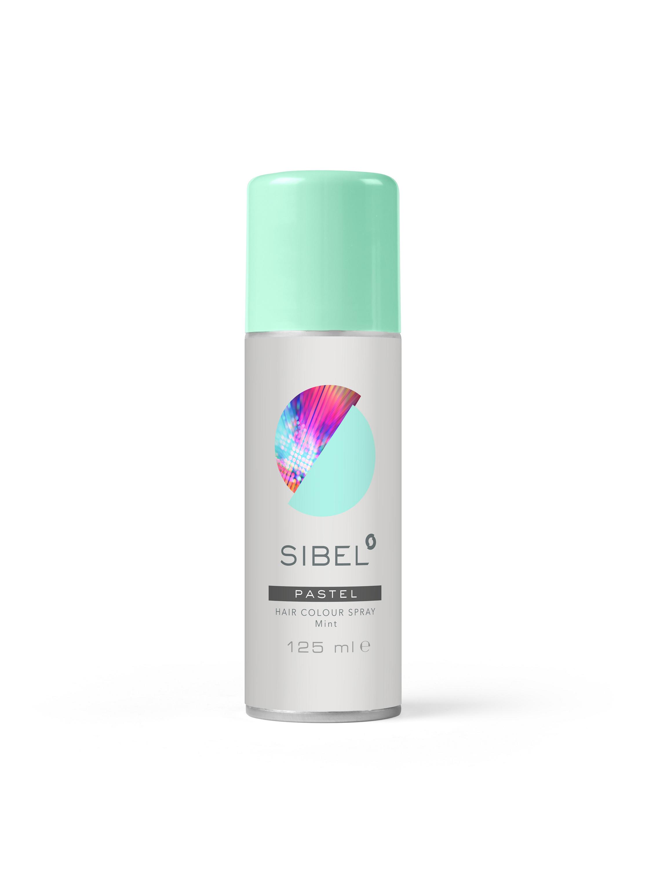 Спрей фарба для волосся Sibel PASTEL Hair Colour Spray Mint 125 мл М'ятно-пастельний (230000-17)