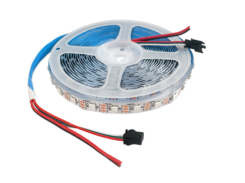 Адресная светодиодная лента SPI AVT TM1903 SMART 1 м SMD5050 60 LED 5В IP20 RGB (5588)