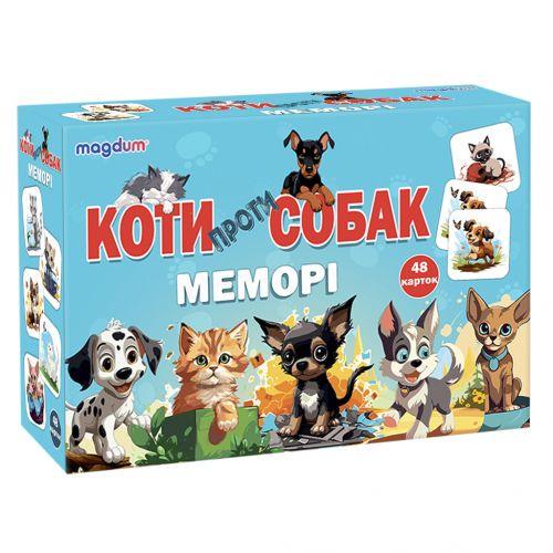Настільна гра Меморі Коти проти собак (235574)