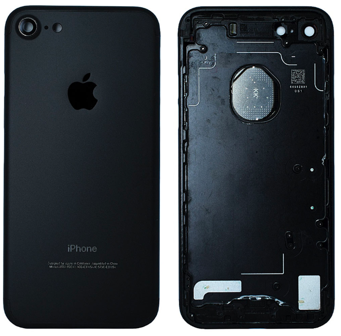 Корпус iPhone 7 Mate Black (P294)