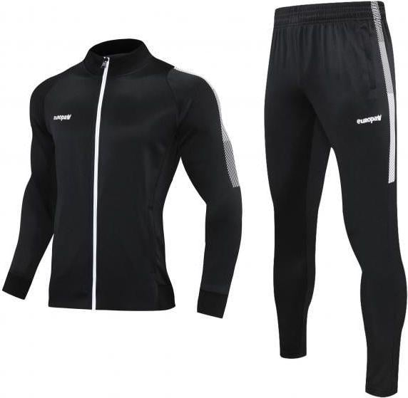 Костюм спортивный Europaw Limber Up 2101 Long zipper L Черно-белый (europaw509)