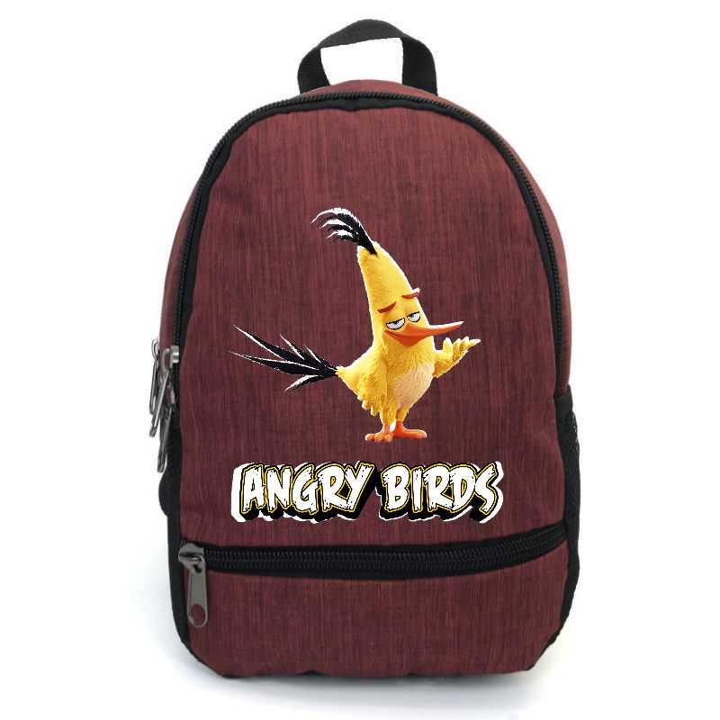 Школьный рюкзак подростковый Cappuccino Toys с принтом Angry Birds ANG-007 12,5 л Красный (2064157339)