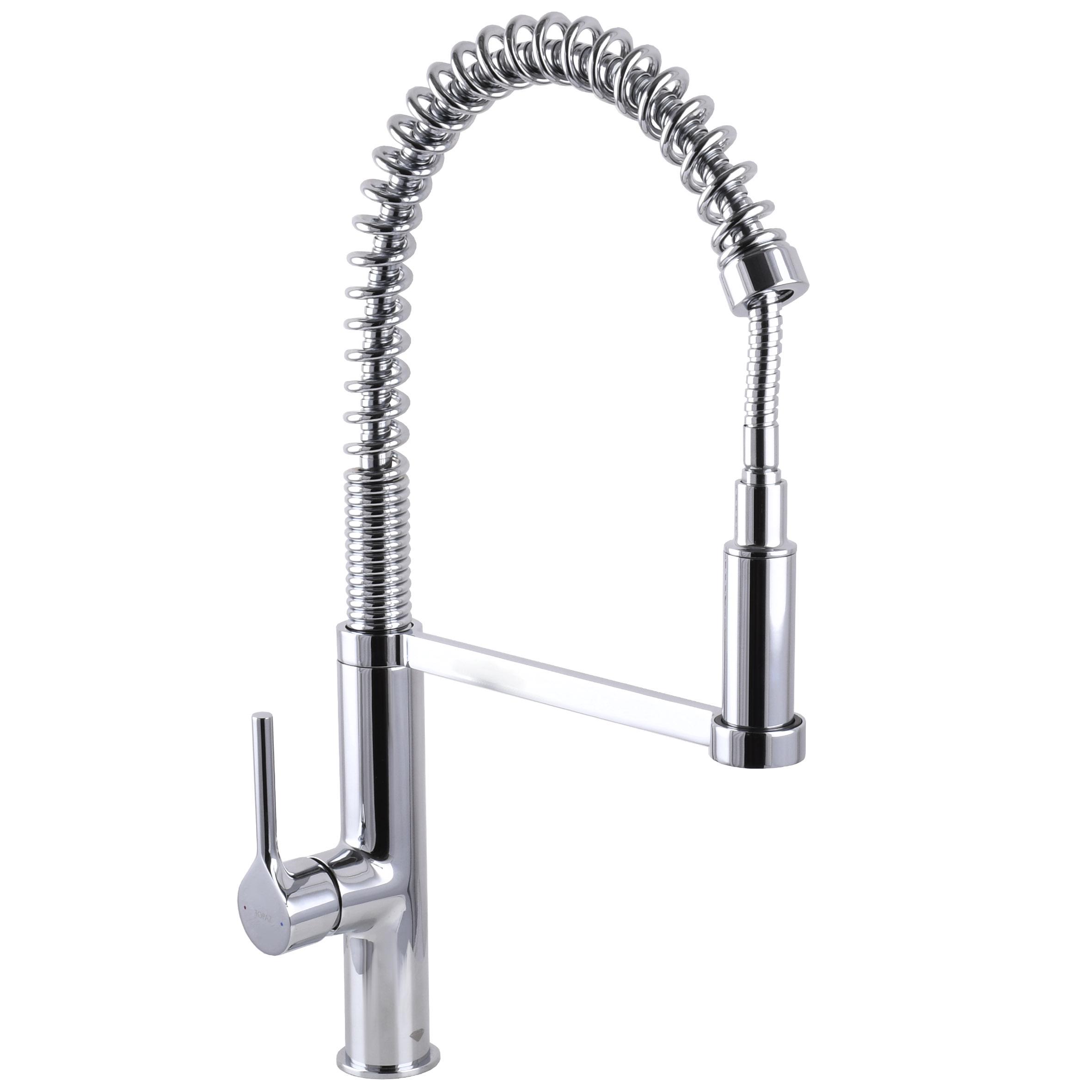 Смеситель для кухни TOPAZ SARDINIA TS-08401-H71 000027422 с гибким изливом Хром (217779)
