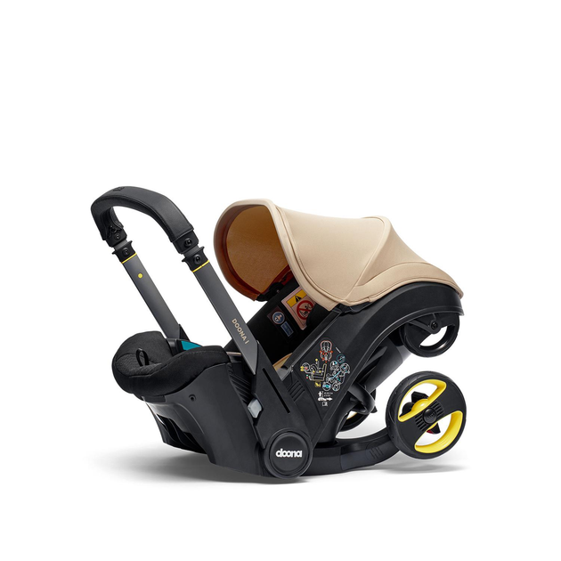 Автокресло Doona i Infant Car Seat Sahara Sand - фото 7 Автокресло Doona i Infant Car Seat Sahara Sand - фото 7