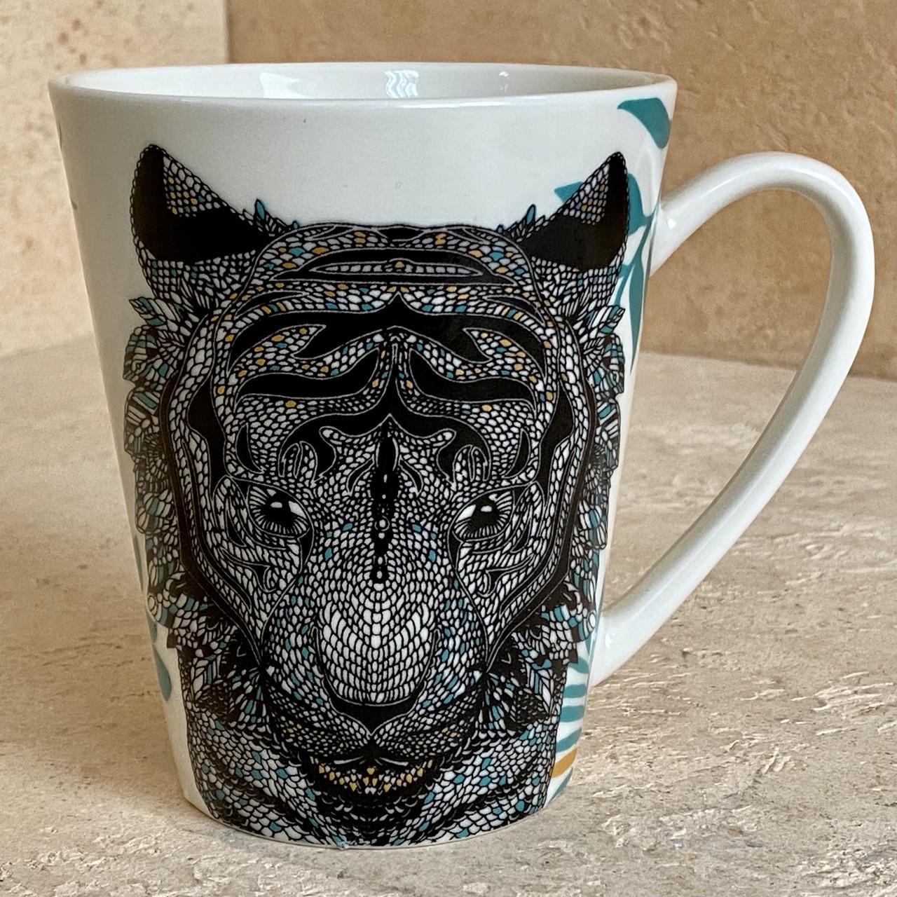 Чашка керамическая Черный лес 275 мл Тигр