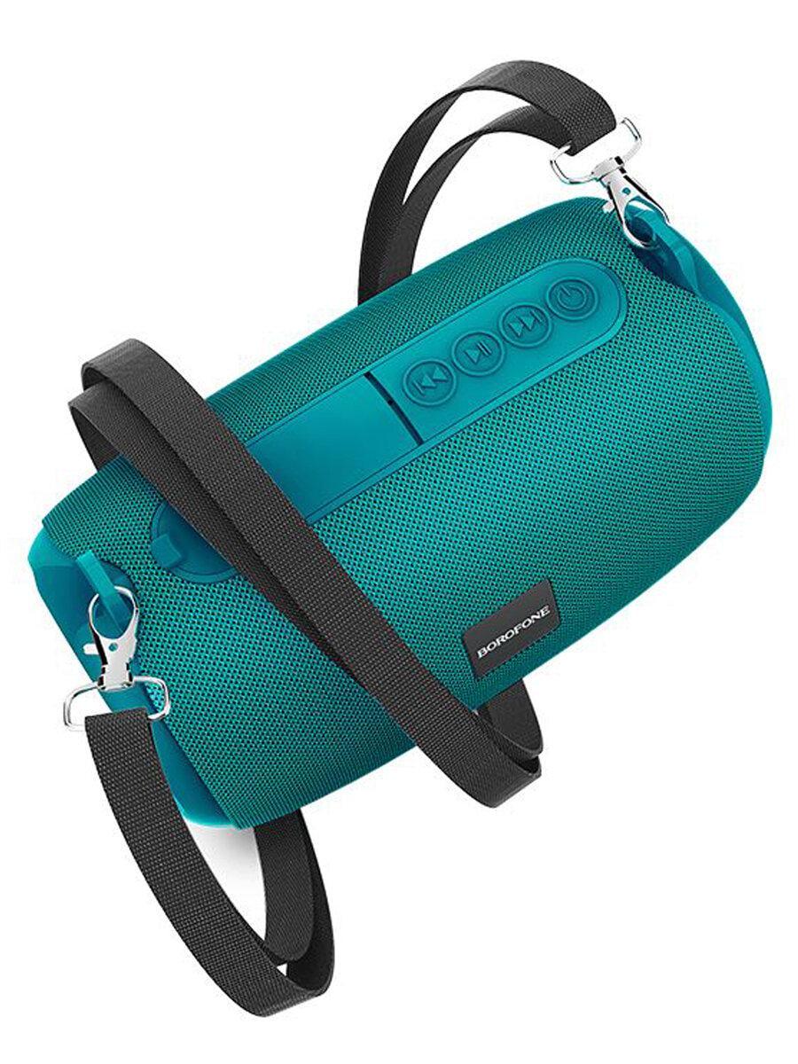 Портативная колонка Borofone BR4 Horizon sports Bluetooth 500 мAч 5 Вт Peacock Blue (578802)