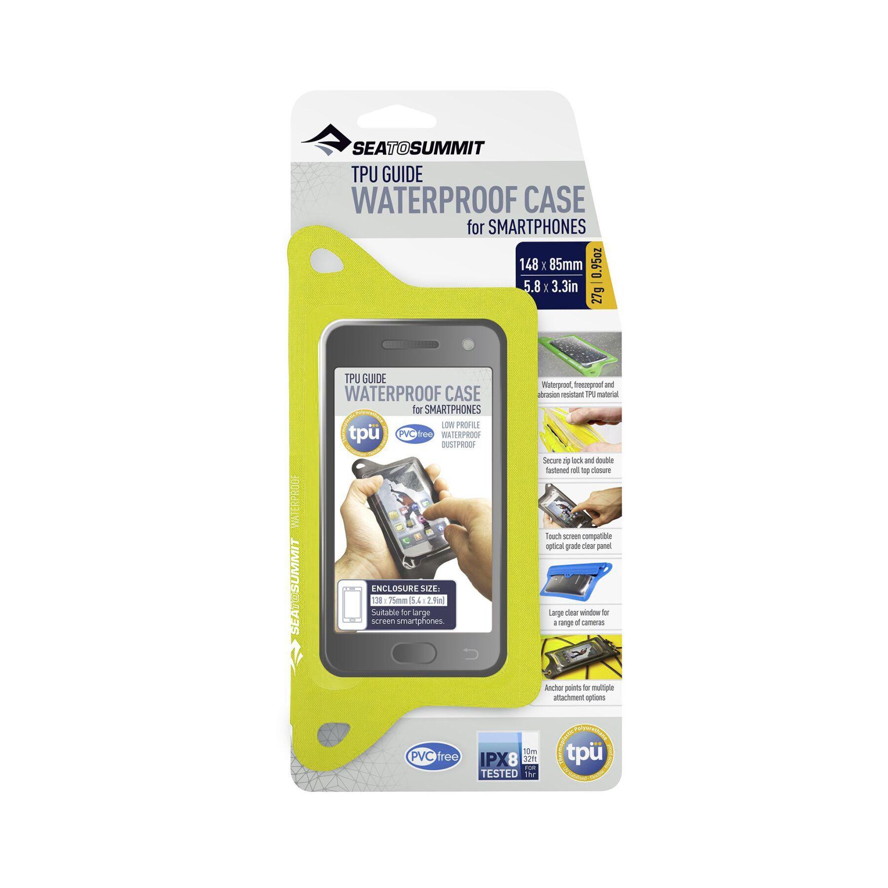 Чехол водонепроницаемый для смарт Sea To Summit TPU Guide W / P Case for Smartphones Lime (1033-STS ACTPUSMARTPHLI)