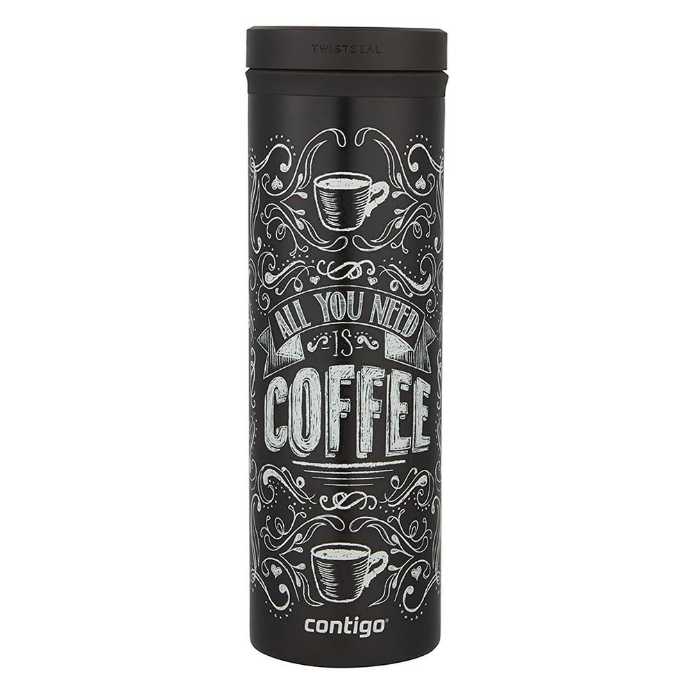 Термокружка Contigo TwistSeal Eclipse 591 мл Black Coffee