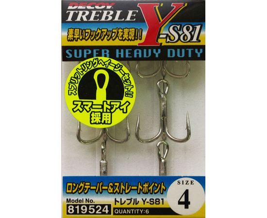 Тройники Decoy Y-S81 №4 6 шт. (1013-1562.04.16) Тройники Decoy Y-S81 №4 6 шт. (1013-1562.04.16)