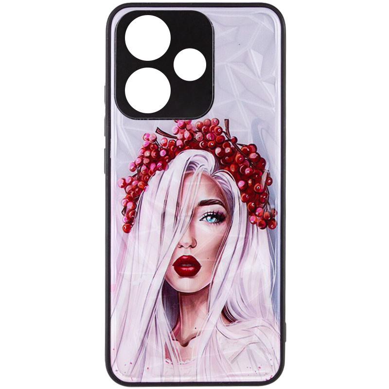Противоударный TPU+PC чехол Prisma Ladies для Xiaomi Redmi 13 4G / Poco M6 4G Ukrainian Girl