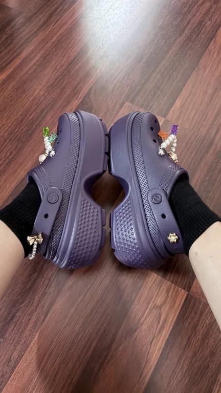 Сабо Crocs Stomp р. 39-40 Dark Iris (24088844) - фото 7 Сабо Crocs Stomp р. 39-40 Dark Iris (24088844) - фото 7