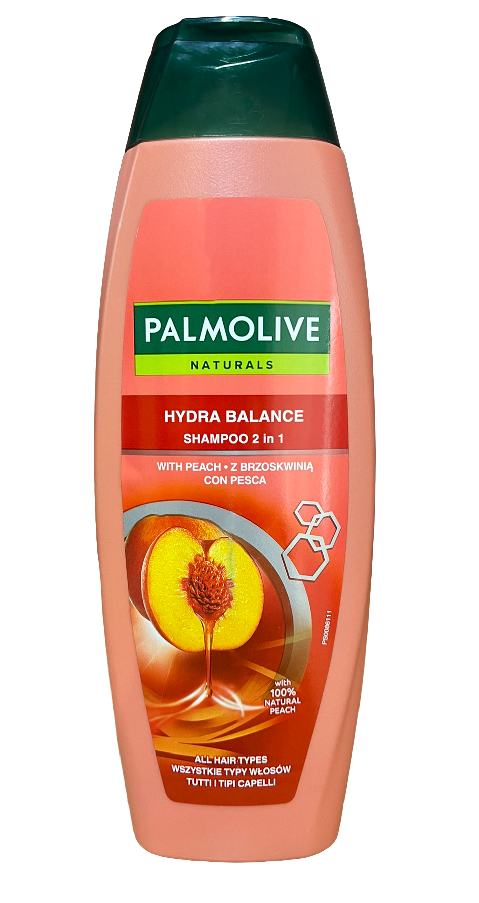 Шампунь Palmolive Naturals Hydra Balance 2в1 с персиком для всех типов волос 350 мл (126750)