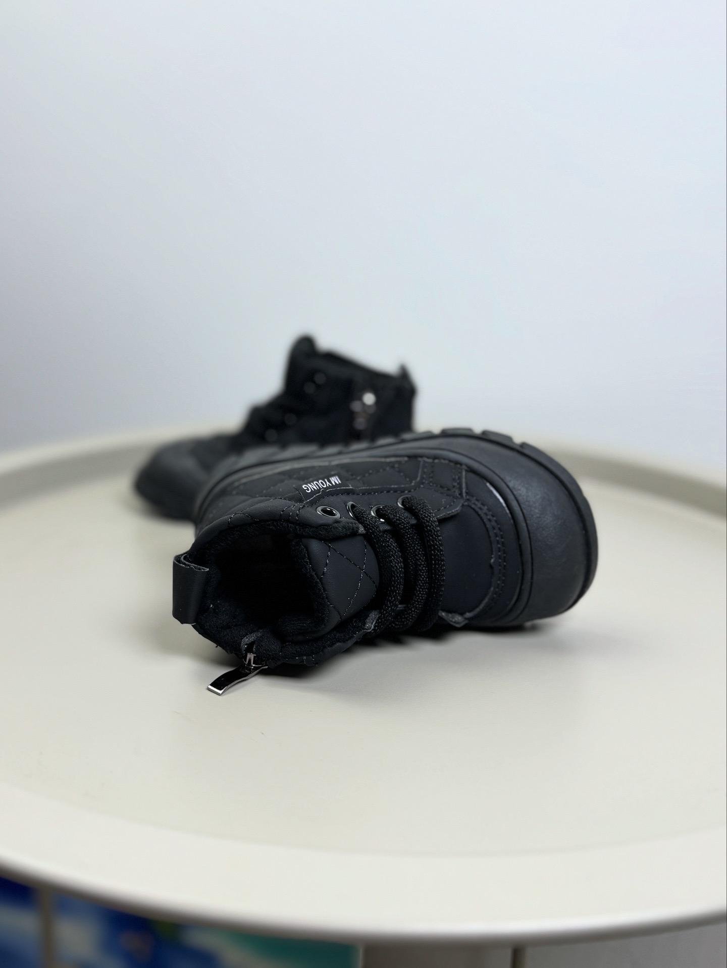 Черевики дитячі осінні 1595 р. 21 Чорний (30357436) - фото 5