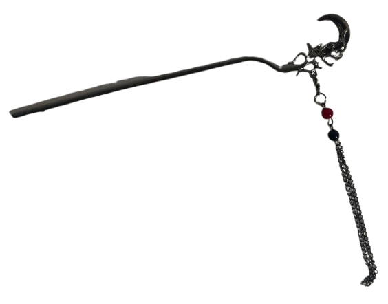 Шпилька палочка для волос Полумесяц с подвеской (1682) Шпилька палочка для волос Полумесяц с подвеской (1682)