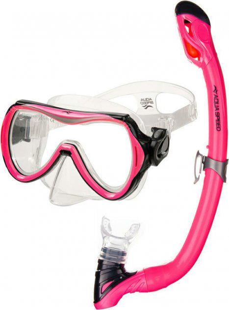 Маска и трубка детская Aqua Speed Alize Samos 60311 Розовый (617-03 OSFM )