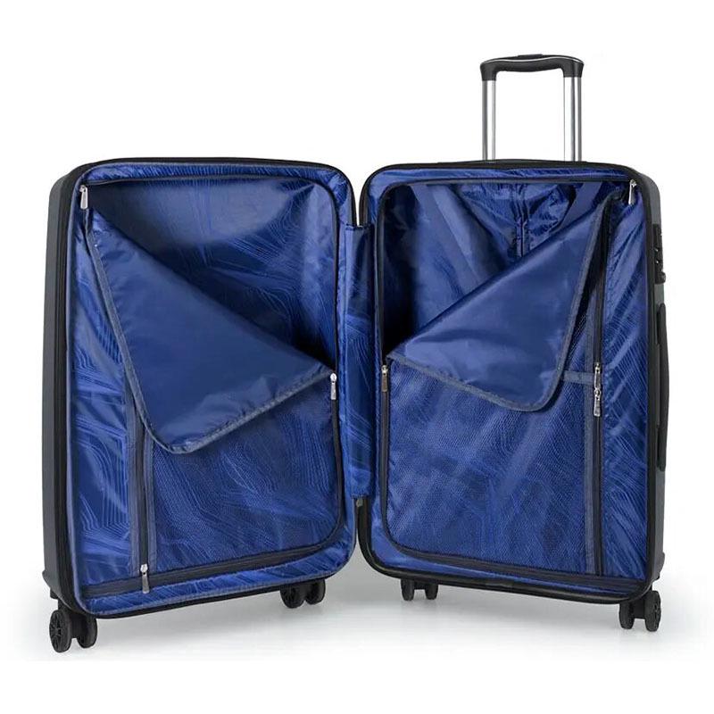 Чемодан на 4-х колесах Gabol Osaka M 70 л Blue (930307) - фото 4