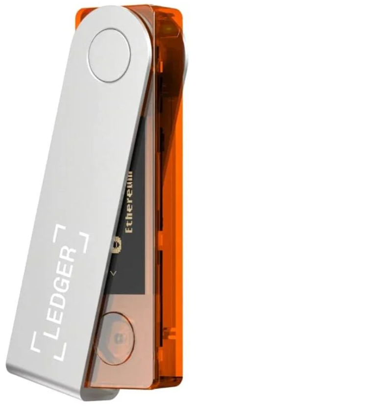 Криптогаманець апаратний Ledger Nano X Blazing Orange