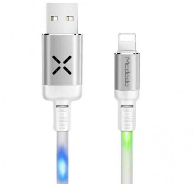 Кабель MCDODO CA-584 Music voice control Lightning для зарядки з LED підсвічуванням 1,5 м (921855228)