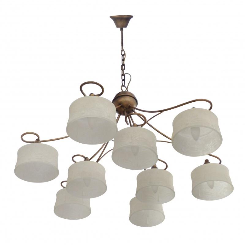 Люстра подвесная классическая Brille LK-210S/9 E27 Люстра подвесная классическая Brille LK-210S/9 E27