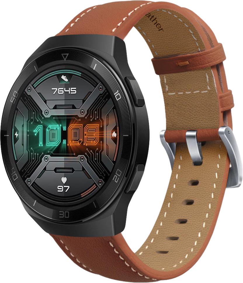 Ремешок кожаный Folsa для Huawei Watch GT2e 46 мм Brown (31546-30)