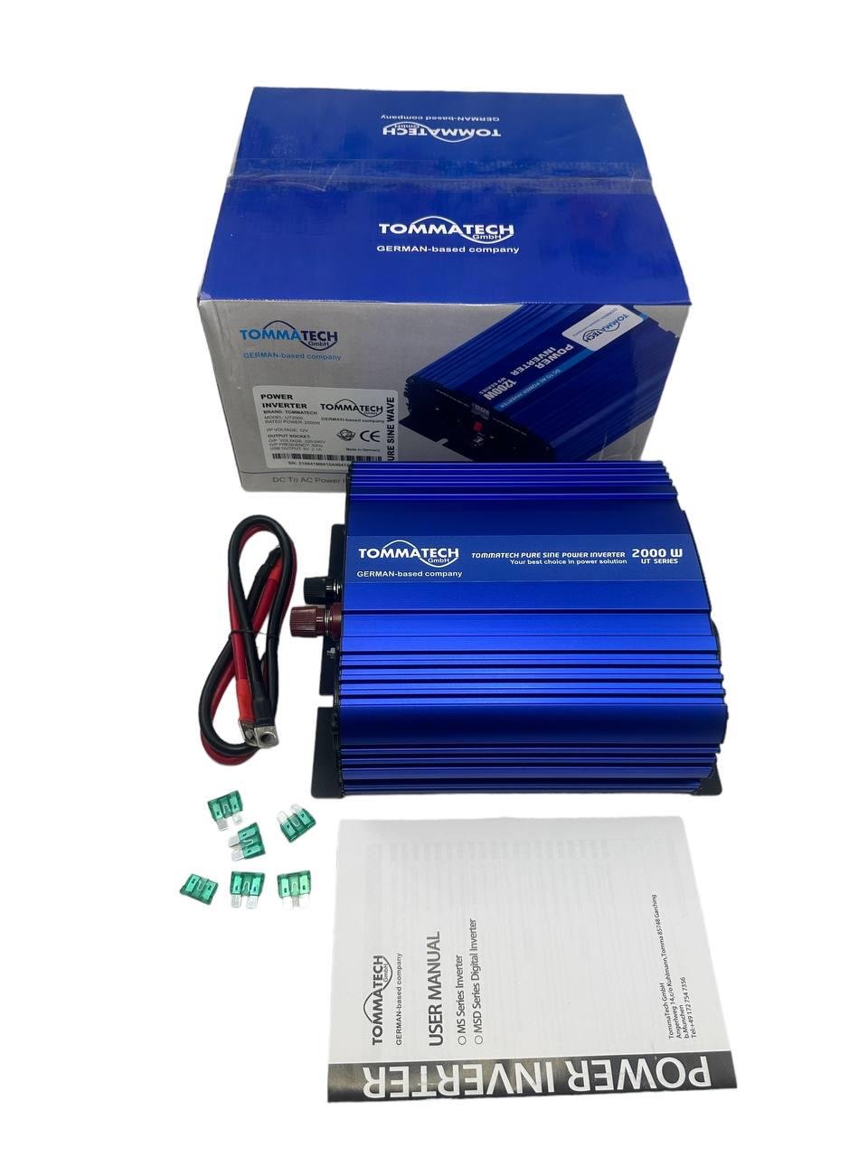 Преобразователь напряжения TommaTech UT чистая синусоида с возможностью подключения котла 2000 Вт (6457568569) - фото 6 Преобразователь напряжения TommaTech UT чистая синусоида с возможностью подключения котла 2000 Вт (6457568569) - фото 6