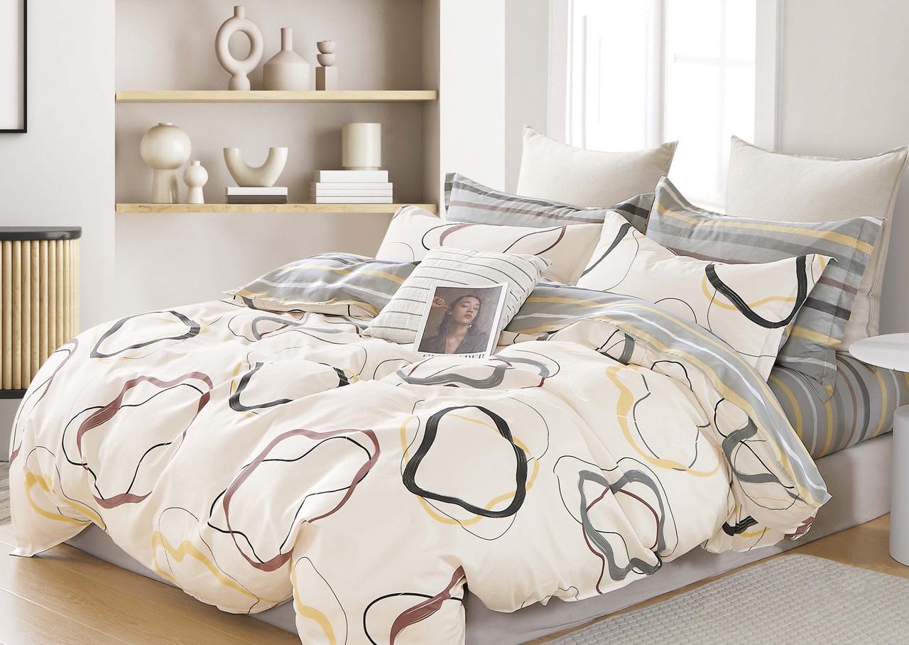 Постельное белье Viluta сатин твил 736 полуторное (23697)