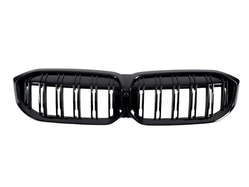 Решетка радиатора GBT для BMW 3 M-Look G20/21 2018- гг. пластик Черный (27668864)