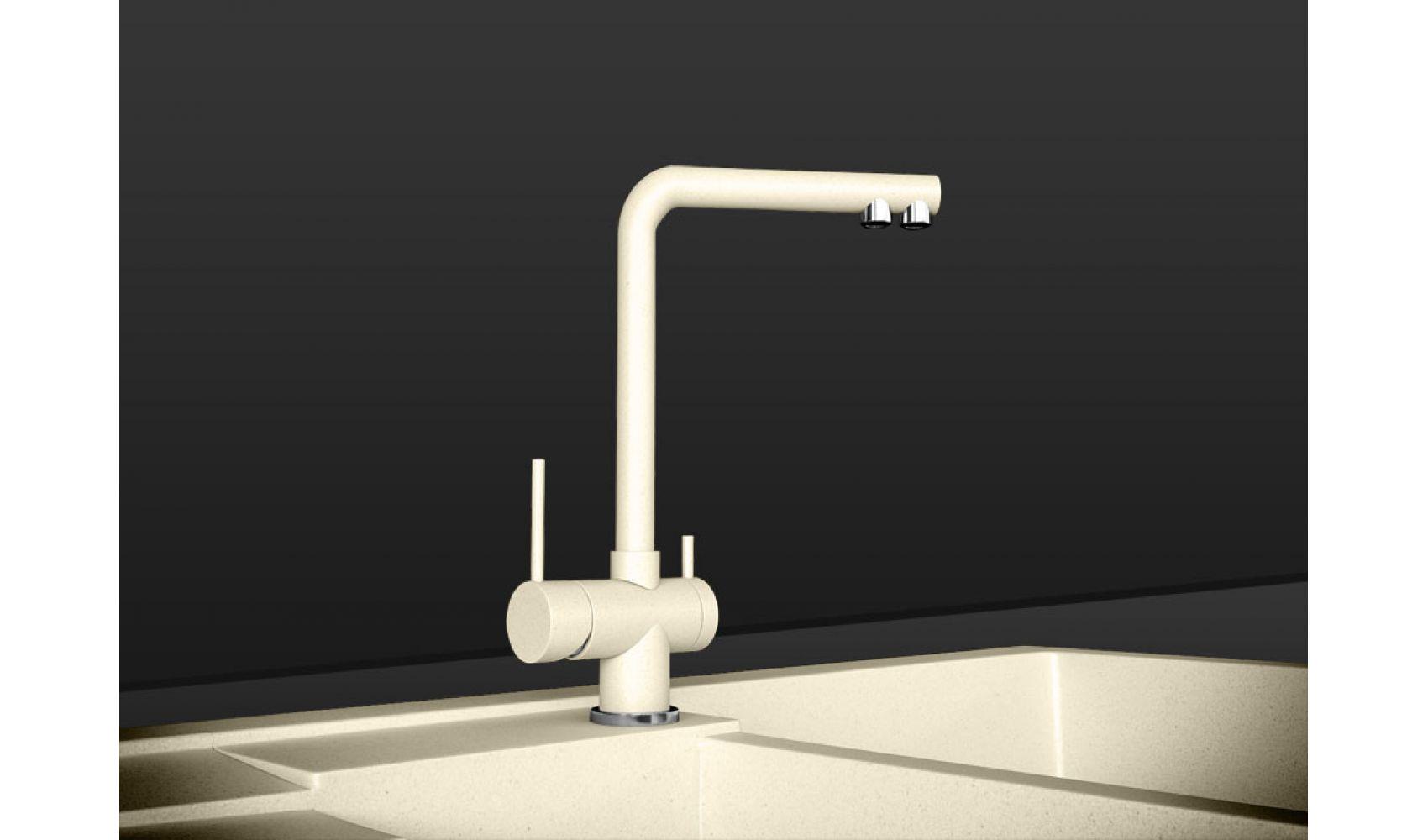 Кухонний змішувач для гранітної мийки CONTINEN KRON i7 Бежевий - фото 2 Кухонний змішувач для гранітної мийки CONTINEN KRON i7 Бежевий - фото 2